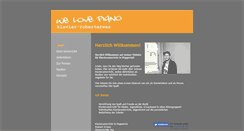 Desktop Screenshot of klavier-roberterwes.de